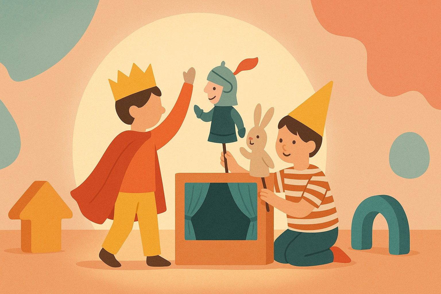 Teātra spēles mājās: idejas bērnu radošuma attīstīšanai