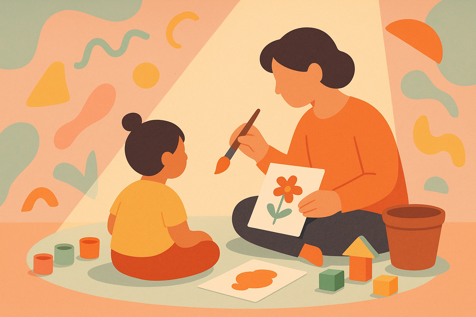 Vecāku un bērnu mākslas pēcpusdienas: kopā radiet neaizmirstamus mirkļus