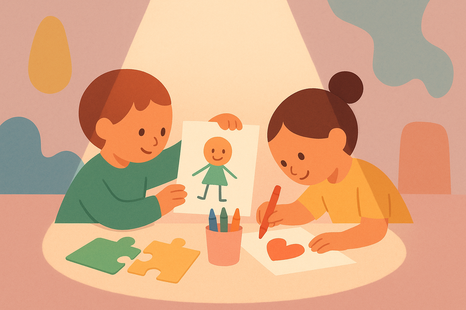 Kā bērnu mākslas projekti veicina empātiju un sadarbību