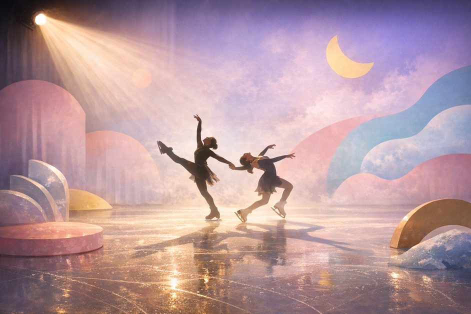 Slidotāju kustību valoda: izteiksme bez vārdiem uz ledus skatuves